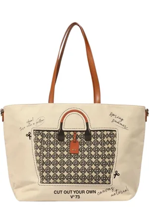 V°73 Tassen, Dames, , ONE Size, Canvas Tote Tas