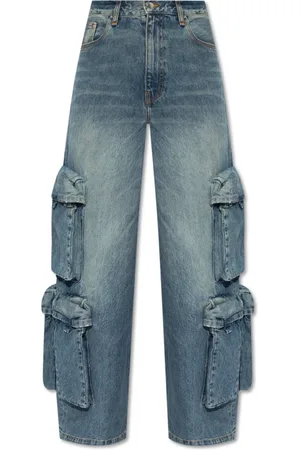 AMIRI Jeans, Dames, Blauw, W27, Cargo jeans