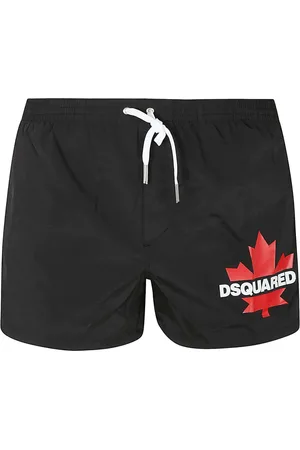 Dsquared2 Badkleding, Heren, Zwart, S, Midi Boxer Accessoires