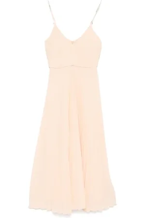 Patrizia Pepe Kleedjes, Dames, Oranje, M, Stijlvolle Jurken Collectie