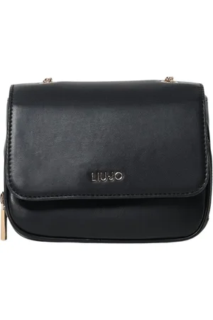 Liu Jo Tassen, Dames, Zwart, ONE Size, Zwarte Schoudertas, Elegant & Veelzijdig