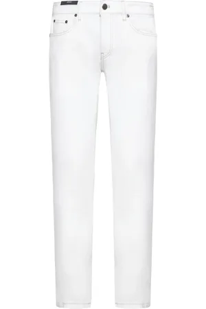 PT Torino Jeans, Heren, Wit, W33, Witte Jeans