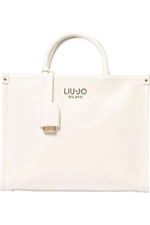 Liu Jo Tassen, Dames, Wit, ONE Size, Witte Gewatteerde Tote Tas