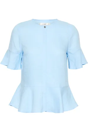 INWEAR Blouses & Shirts, Dames, Blauw, M, Rigittaiw Windsurfer Shirt Blouse