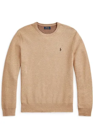 Ralph Lauren Truien, Heren, Bruin, M, Stijlvolle Vest voor Mannen