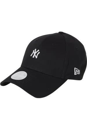 New Era Accessoires, Dames, Zwart, ONE Size, Katoen, NY Yankees Baseball Cap voor vrouwen