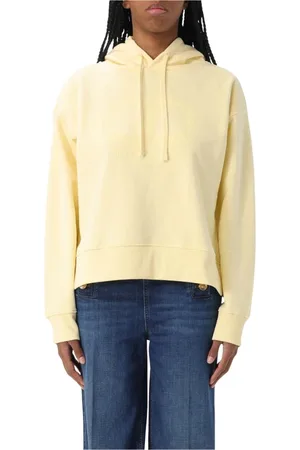 Twin-Set Sweatshirts & Hoodies, Dames, , L, Geborduurde Logo Hoodie Sweatshirt