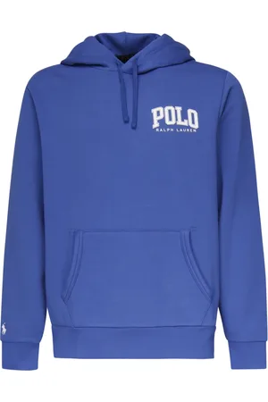 Ralph Lauren Sweatshirts & Hoodies, Heren, Blauw, M, Blauwe Sweater met Capuchon en Logo