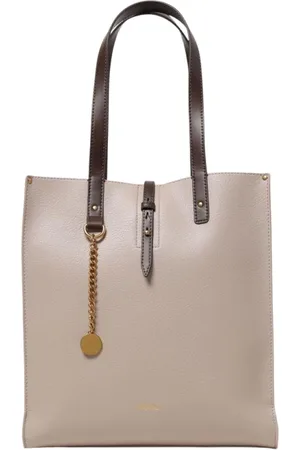 Liu Jo Tassen, Dames, , ONE Size, Leer, Tote Bag met Kettingdetail