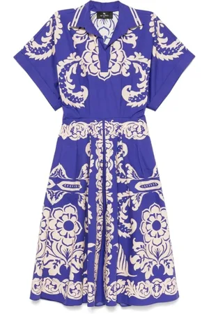Etro Kleedjes, Dames, Paars, S, Stijlvolle Jurken Collectie