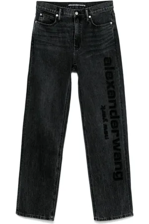 Alexander Wang Jeans, Dames, Zwart, W26, Katoen, Zwarte Jeans voor Vrouwen