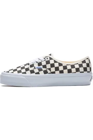 Vans Schoenen, Dames, Zwart, 37 EU, Geruite Authentic Reissue Sneakers