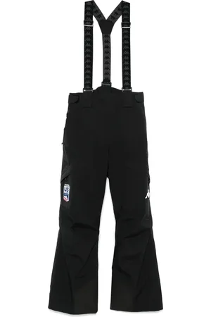 Kappa Sport, Heren, Zwart, M, Zwarte Waterdichte Utility Vest met Meerdere Zakken