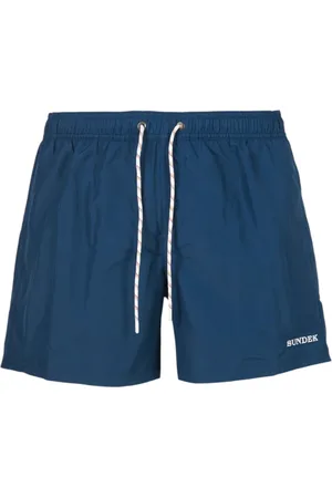 Sundek Badkleding, Heren, Blauw, L, Polyester, Polyester zwemshorts met elastische taille