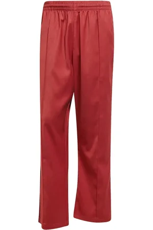adidas Broeken, Heren, Rood, XL, Polyester, Wijde Track Pants Scarlet
