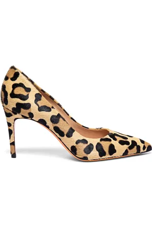 santoni Schoenen, Dames, Veelkleurig, 41 EU, Dierenprint cavallino hoge hakken pomp voor vrouwen