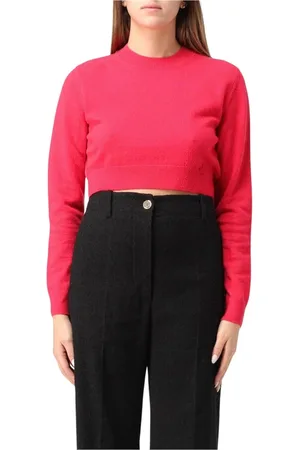 Patou Truien, Dames, Rood, M, Kasjmier, Rode Cashmere Trui