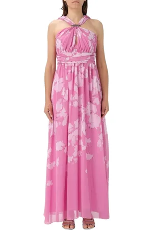 Liu Jo Kleedjes, Dames, Roze, S, Chique Fuchsia Jurk voor Vrouwen