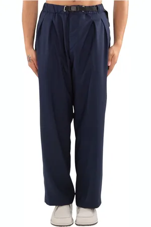 White Sand Broeken, Heren, Blauw, S, Wol, Wol Tech Loose Broek