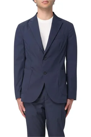 BROOKSFIELD Pakken, Heren, Blauw, 3Xl, Beige Notch Lapel Blazer