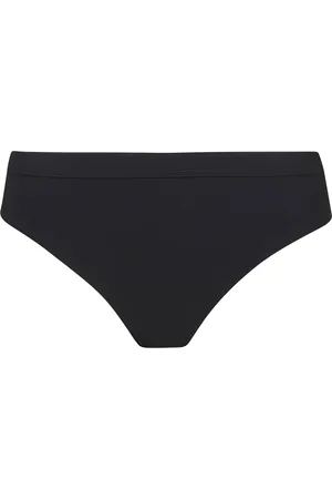 Jil Sander Badkleding, Dames, Zwart, M, Elastische taille zwarte zwemslip