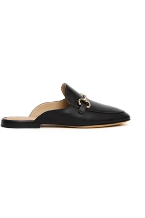 Pomme D´Or Schoenen, Dames, Zwart, 37 EU, Zwarte leren sabot 171D