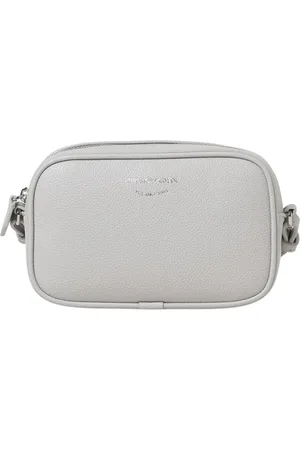 Emporio Armani Tassen, Dames, Grijs, ONE Size, Denim, Denim Schoudertas Clutch