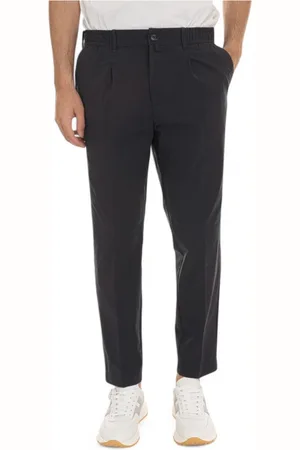 Peuterey Broeken, Heren, Blauw, M, Polyester, High-tech Jogger Broek met Darts