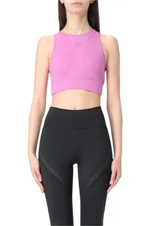 adidas Tops, Dames, Paars, M, Stijlvolle Paarse Performance Tank Top