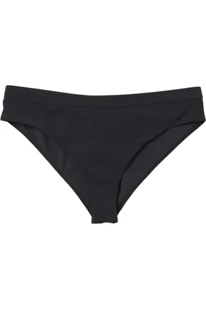 Jil Sander Badkleding, Dames, Zwart, S, Zwarte High Waisted Swim Bottoms