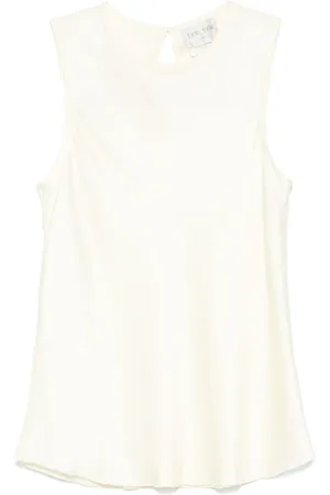 FORTE FORTE Tops, Dames, , M, Gele Top Draagbaar Garderobe Chic Elegantie