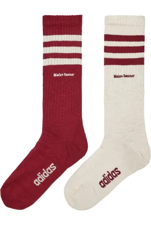 adidas Ondergoed, Heren, Veelkleurig, M, Collegiate Burgundy Sokken