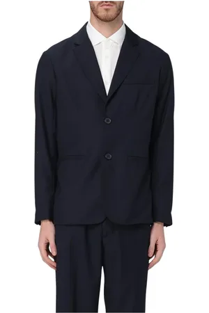Armani Exchange Pakken, Heren, Blauw, XL, Navy Zip-Up Jack voor Mannen