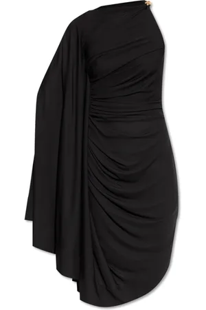 Bottega Veneta Kleedjes, Dames, Zwart, XS, Jurk met applicatie