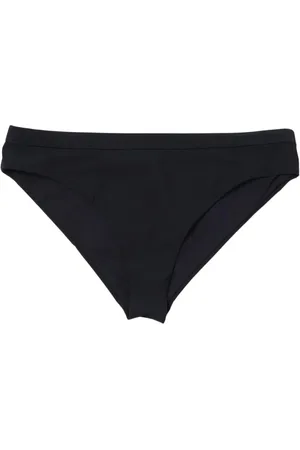 Jil Sander Badkleding, Dames, Zwart, S, Minimalist Swim Bottoms
