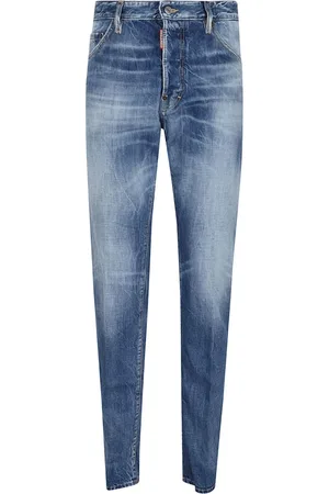 Dsquared2 Jeans, Heren, Blauw, S, Denim, Stretch Denim Jeans