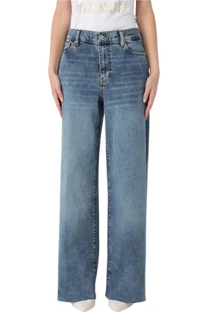 Frame Jeans, Dames, Blauw, W27, Denim, Skinny Fit Denim Jeans voor Vrouwen