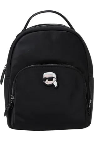 Karl Lagerfeld Tassen, Dames, Zwart, ONE Size, Kkulto Mini Rugzak