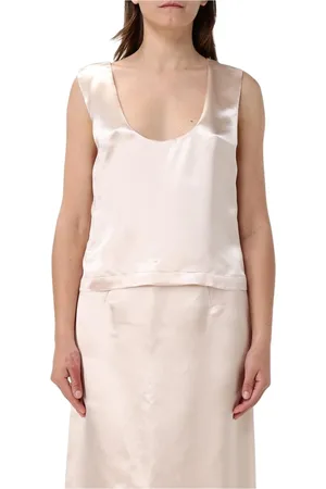 Serafini Tops, Dames, Roze, M, Roze Zijden Jurk