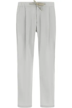 HERNO Broeken, Heren, Grijs, L, Nylon, Lichtgewicht Ademende Nylon Broek Maestro