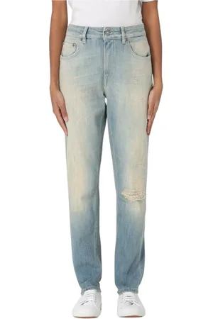 Dondup Jeans, Dames, Blauw, W25, Denim, Stijlvolle Denim Jeans voor Vrouwen