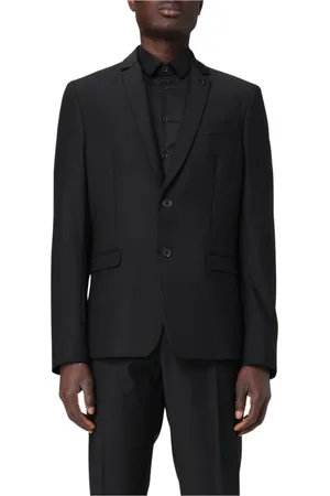 Patrizia Pepe Jassen, Heren, Zwart, S, Slim Fit Formele Blazer