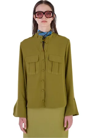 Silvian Heach Blouses & Shirts, Dames, Groen, M, Polyester, Shirts