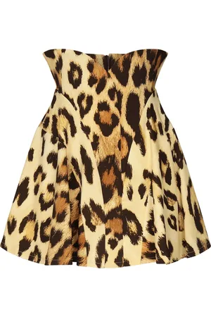 ALBERTO AUDENINO Rokken, Dames, Bruin, S, Miky Viscose Stretch Rok