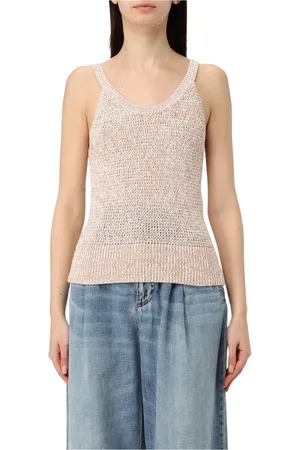 Armani Exchange Truien, Dames, , L, Gebreide Mouwloze Top