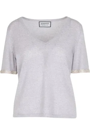 Berenice Truien, Dames, Grijs, S, Wol, Sweatshirts & Hoodies