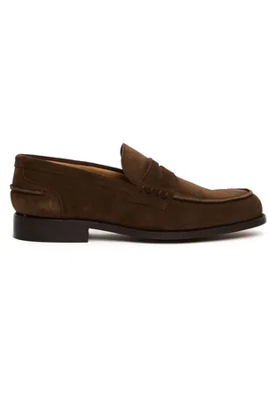 Berwick Schoenen, Heren, Bruin, 45 EU, Suède, Bruine suède mocassin schoen