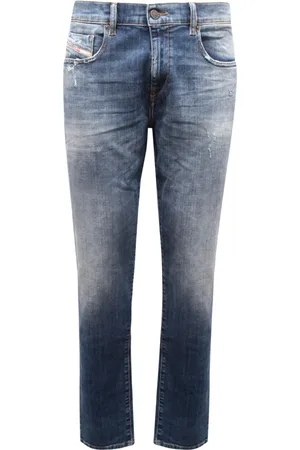 Diesel Jeans, Heren, Blauw, W29, Slim Fit D-Strukt Broek