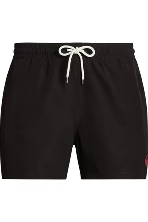 Ralph Lauren Korte broeken, Heren, Zwart, L, Katoen, Casual Shorts