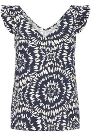 Ichi Blouses & Shirts, Dames, Veelkleurig, 2Xl, Kleurrijke Donna Top